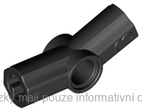 32016 Black Technic, Axle and Pin Connector Angled #3 - 157.5 degrees