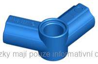 32015 Blue Technic, Axle and Pin Connector Angled #5 - 112.5 degrees
