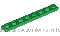 3460 Green Plate 1 x 8